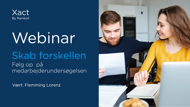 Webinar om opfølgning på medarbejderundersøgelser. Skab forbedringer med den opfølgende dialog.
